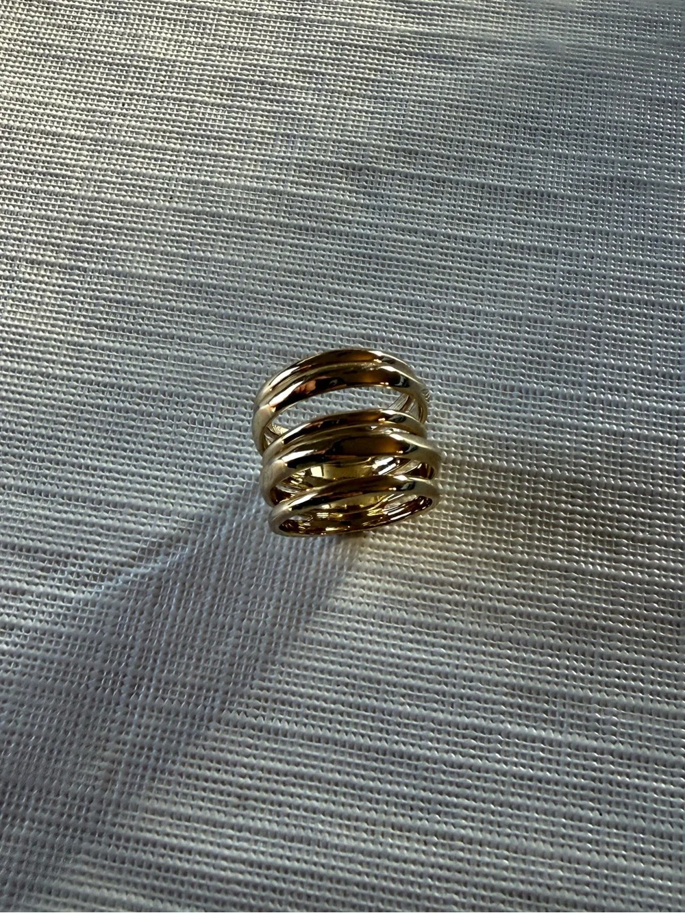Alexis Bittar - Layered Ring - Gold (Size 6)